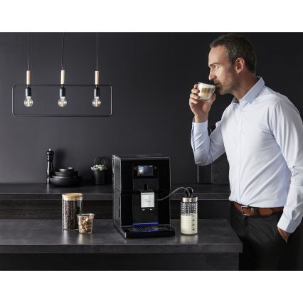 Krups - Automatische Kaffeemaschine mit Milchbehälter INTUITION PREFERENCE 1450W/230V schwarz