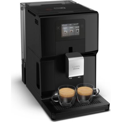 Krups - Automatische Kaffeemaschine mit Milchbehälter INTUITION PREFERENCE 1450W/230V schwarz