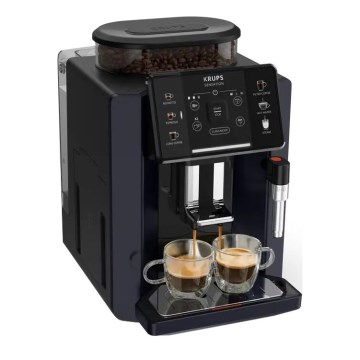 Krups - Automatische Kaffeemaschine mit Milchbehälter SENSATION 1450W/230V schwarz