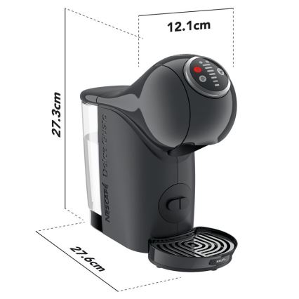 Krups - Kaffeekapselmaschine NESCAFÉ DOLCE GUSTO GENIO S 1500W anthrazit