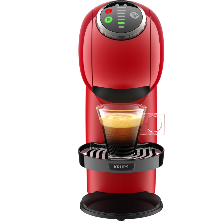 Krups - Kaffeekapselmaschine NESCAFÉ DOLCE GUSTO GENIO S PLUS 1500W rot