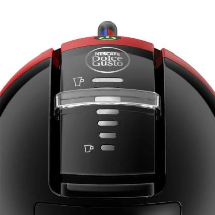 Krups - Kapsel-Kaffeemaschine NESCAFÉ DOLCE GUSTO MINI ME 1500W/230V rot/schwarz