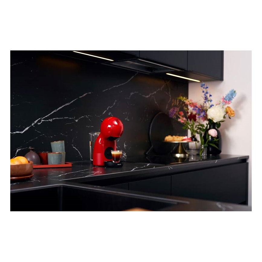 Krups - Kapsel-Kaffeemaschine NESCAFÉ DOLCE GUSTO PICCOLO XS 1600W rot