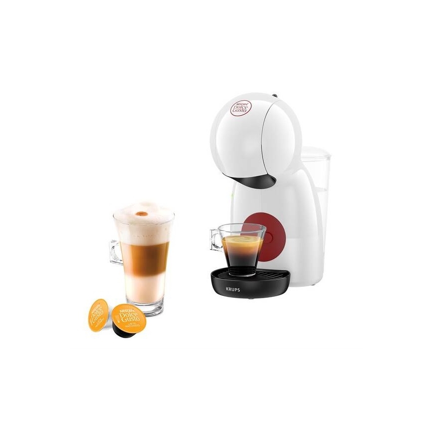 Krups - Kapsel-Kaffeemaschine NESCAFÉ DOLCE GUSTO PICCOLO XS 1600W weiß