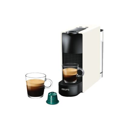 Krups - Kapsel-Kaffeemaschine NESPRESSO Essenza mini 1310W/230V weiß