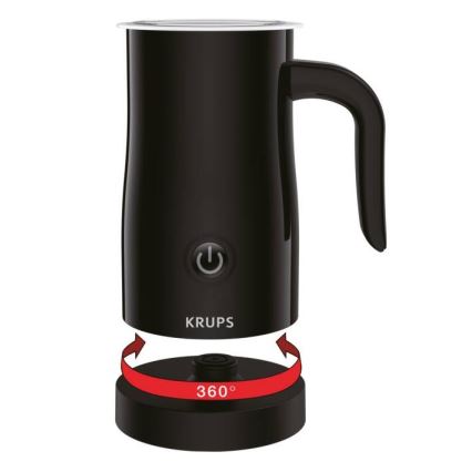 Krups - Milchaufschäumer 300ml schwarz