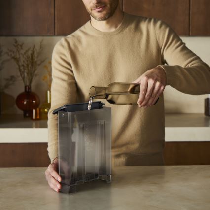 Krups - Siebträger-Kaffeemaschine für zwei Tassen AUTHENTIC 1450W/230V grau