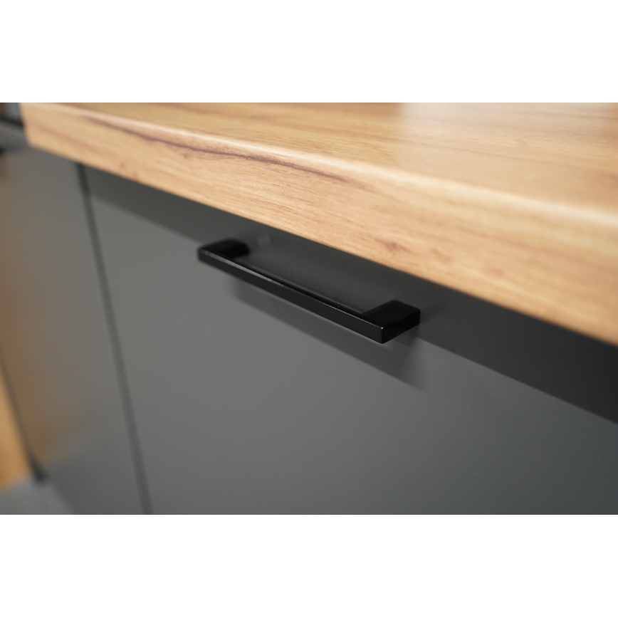 Küchenzeile ELISE 240 cm Graphit