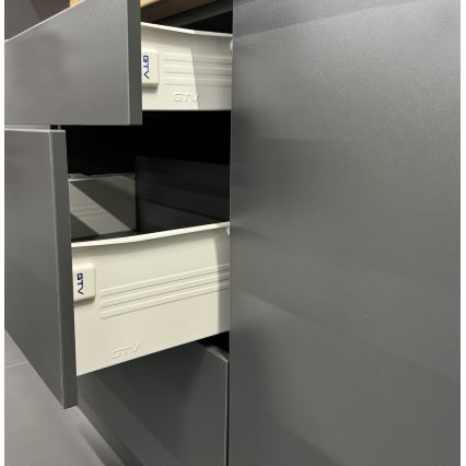 Küchenzeile ELISE 240 cm Graphit