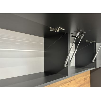 Küchenzeile ELISE 240 cm Graphit