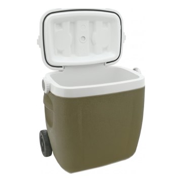 Kühlbox auf Rollen 16 l, grün