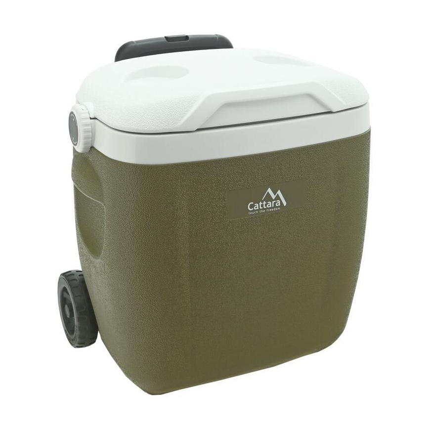 Kühlbox auf Rollen 16 l, grün