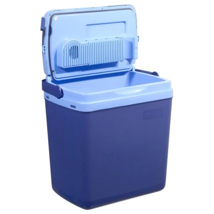 Kühlbox mit Display, 48 W, 230/12 V, 25 l, blau