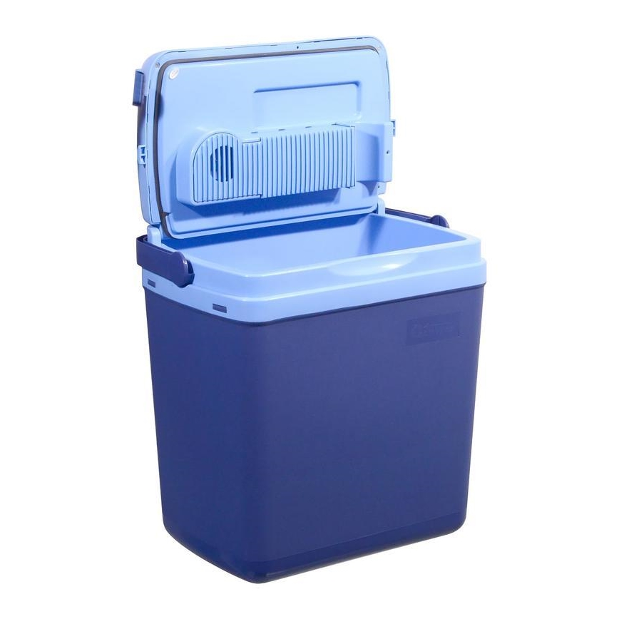 Kühlbox mit Display, 48 W, 230/12 V, 25 l, blau
