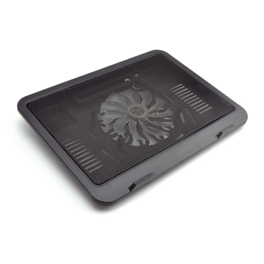 Kühlkissen für Laptop 1x Lüfter 1xUSB schwarz