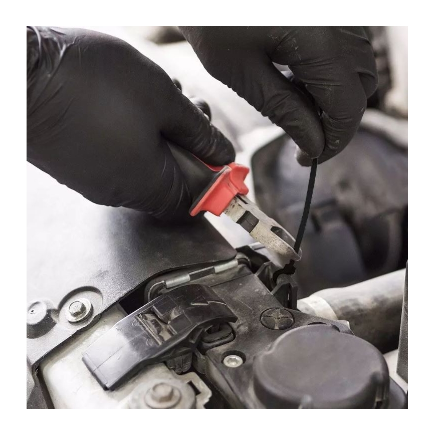 Kunststofffaltbänder 2,5x150mm 100Stk. schwarz