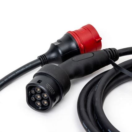 Ladekabel für Elektroautos Typ 2 5 m 22kW 16A IP54 Tuya
