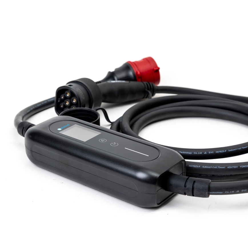 Ladekabel für Elektroautos Typ 2 5 m 22kW 16A IP54 Tuya