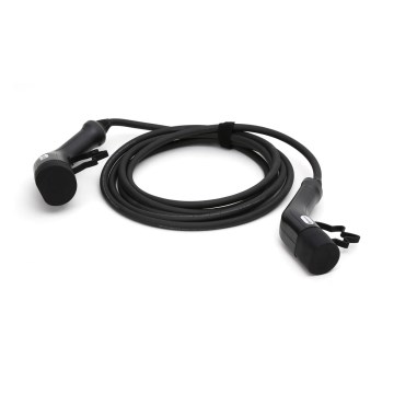 Ladekabel für Elektroautos Typ 2 5m 11kW 16A IP54 schwarz