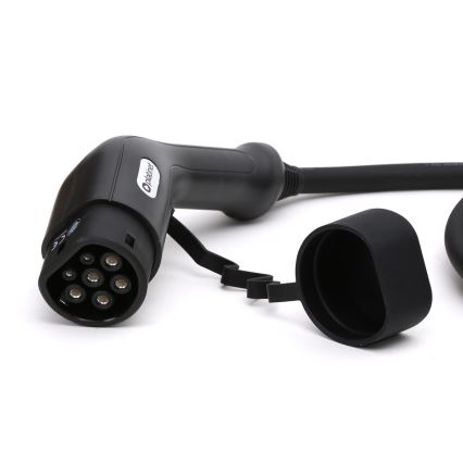Ladekabel für Elektroautos Typ 2 5m 11kW 16A IP54 schwarz