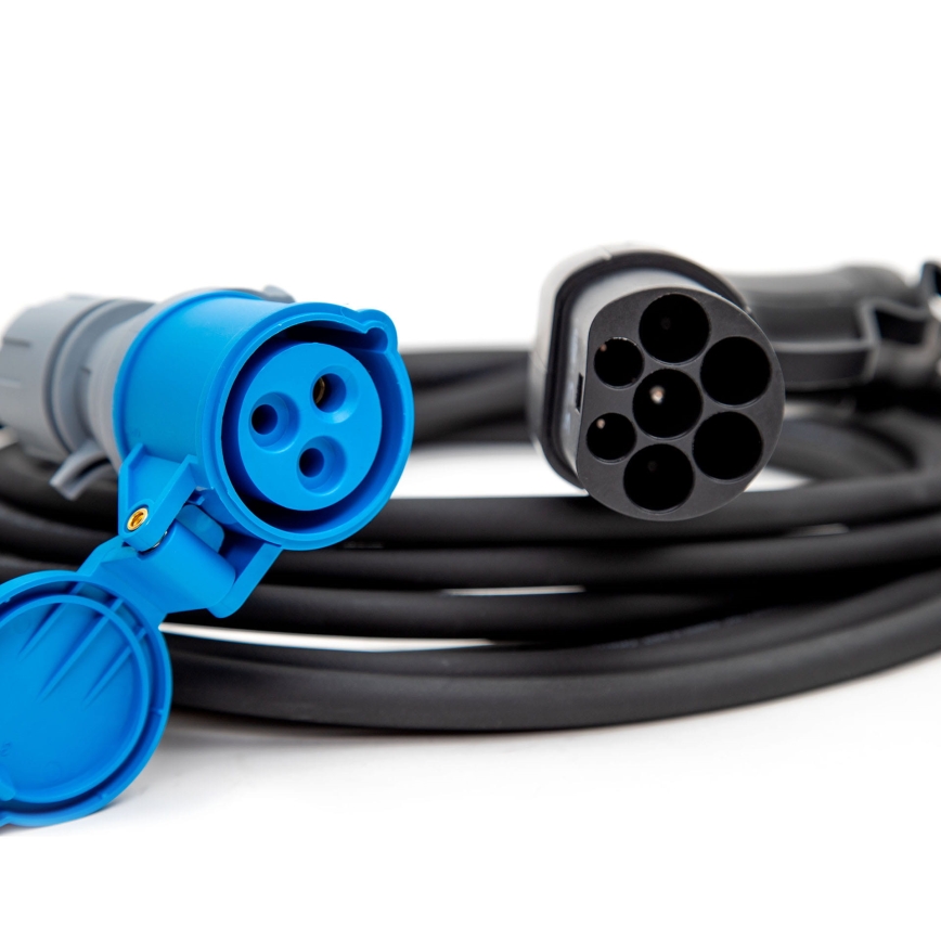 Ladekabel für Elektro-Wohnmobile Typ 2 7 m 3,6 kW 16 A
