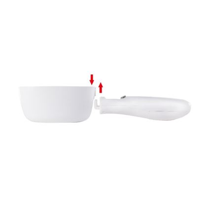 Lamart - Messlöffel mit LCD-Display 2xAAA weiß