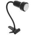 Lampe mit einem Clip LOLEK 1xE14/24W/230V schwarz