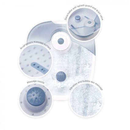 Lanaform - Massage-Fußbad FOOT SPA 60W/230V