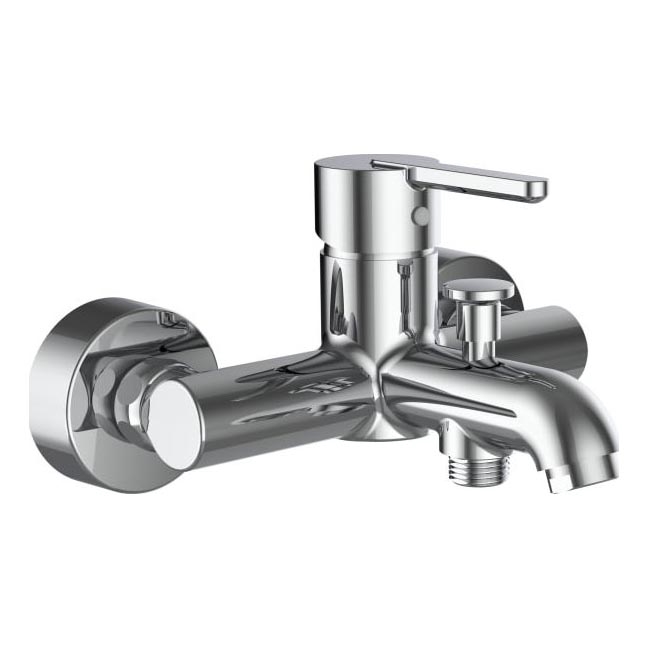 LAUFEN H3210810044001 - Badewannenarmatur LUA glänzender Chrom