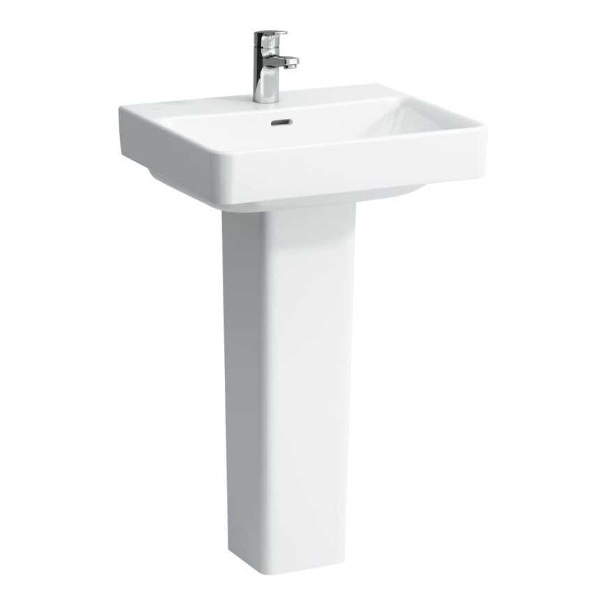 LAUFEN H8109620001041 - PRO Waschbecken für Aufsatz- oder Wandmontage, 55 x 46,5 cm, Keramik/weiß