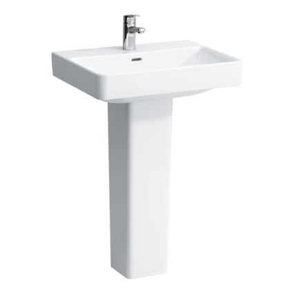 LAUFEN H8109630001041 - Waschbecken für Aufsatz/Wandmontage PRO 60x46,5 cm Keramik/Weiß