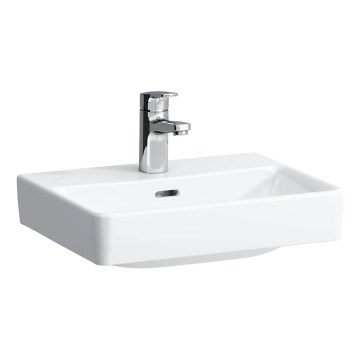 LAUFEN H8159610001041 - PRO Aufsatz-/Wandwaschbecken 45 × 34 cm, Keramik, weiß