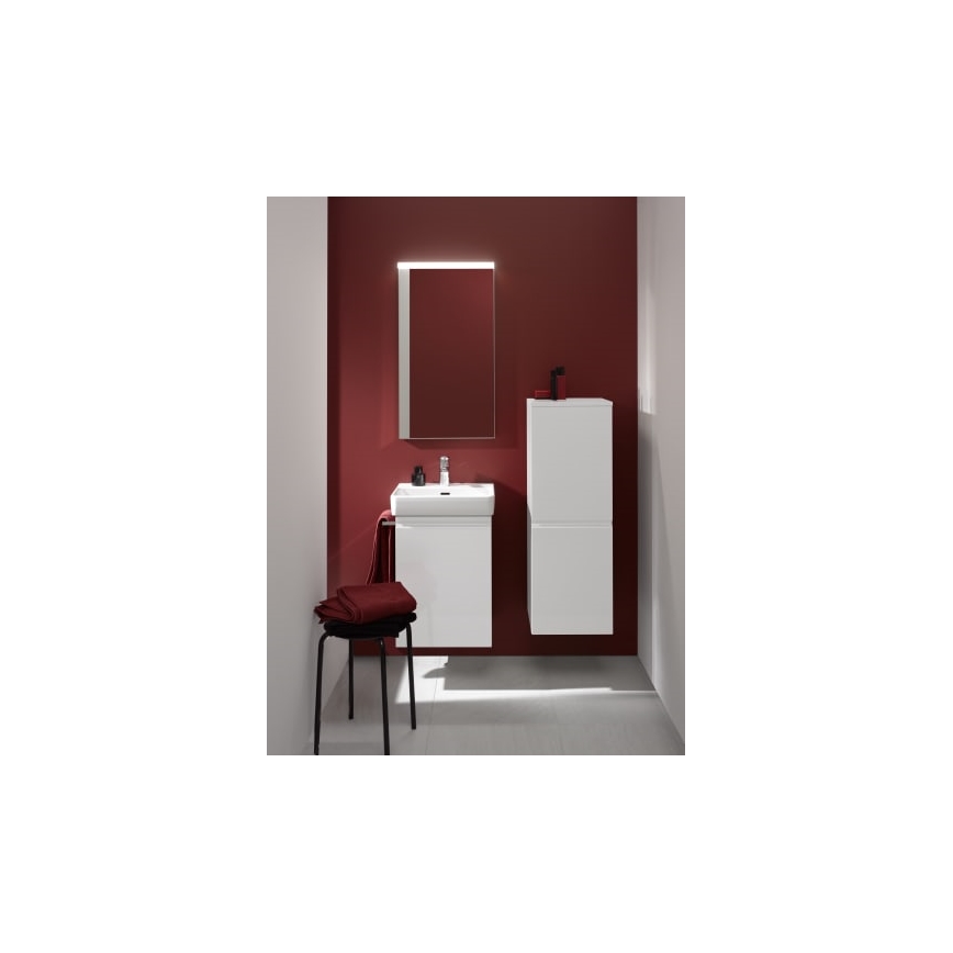LAUFEN H8159610001041 - PRO Aufsatz-/Wandwaschbecken 45 × 34 cm, Keramik, weiß