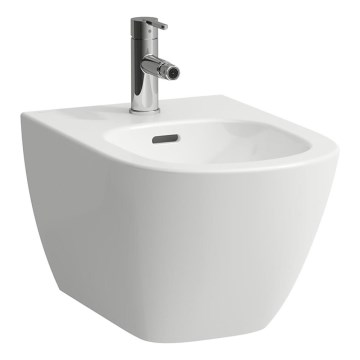 LAUFEN H8300810003021 - Wandhängendes Bidet LUA, Keramik/Weiß