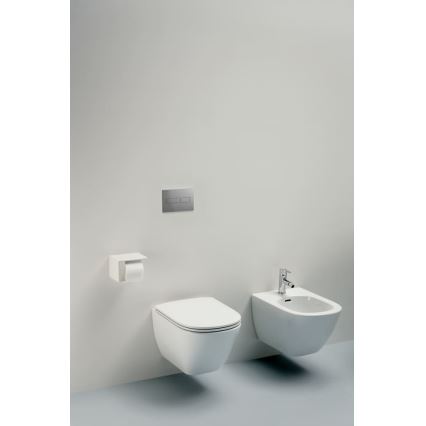LAUFEN H8300810003021 - Wandhängendes Bidet LUA, Keramik/Weiß