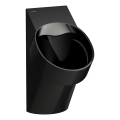 LAUFEN H8402850200001 - Urinal VAL, Zulauf hinten, Ablauf hinten, Keramik/Hochglanz-Schwarz