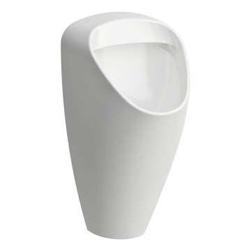 LAUFEN H8410610000001 - Urinal CAPRINO mit seitlichem Zulauf, Rückstau, Keramik/Weiß