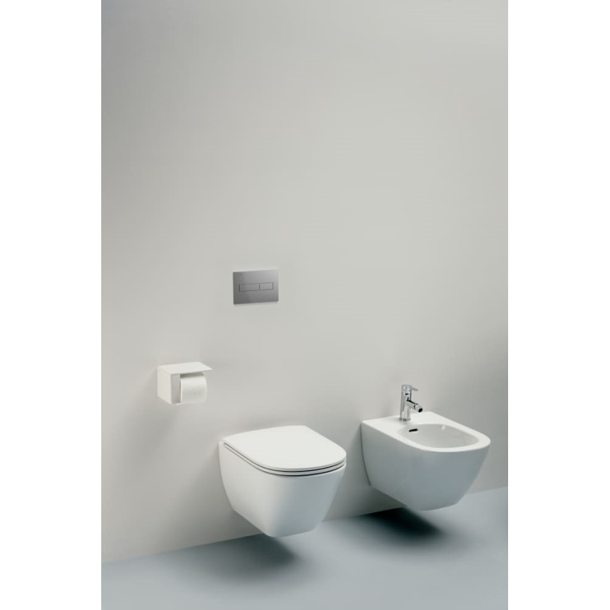 LAUFEN H8660800000001 - Wandhängendes WC LUA Keramik/weiß + WC-Sitz SoftClose LUA Duroplast/weiß
