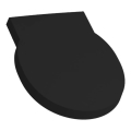 LAUFEN H8942827160001 - Urinal-Deckel SoftClose VAL Duroplast/matt schwarz