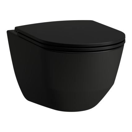 LAUFEN H8989667160001 - WC-Sitz SoftClose PRO, Duroplast, schwarz