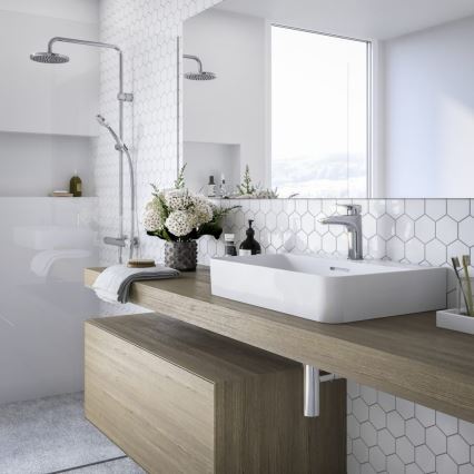 LAUFEN HF500702100000 - Waschtischarmatur LAURIN 16,2 cm Hochglanzchrom