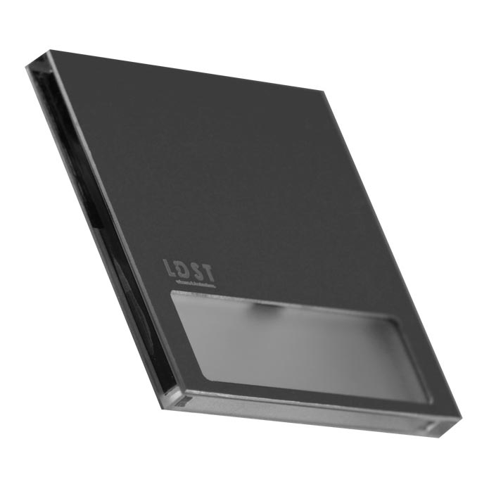 LDST AL-01-SC-BZ5 - LED Treppenleuchte ALEX 5xLED/1,2W/230V matt schwarz 6500K