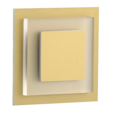 LDST SU-01-SZ-BC8 - LED Treppenleuchte SUNNY 8xLED/1,2W/230V Gold 3500K
