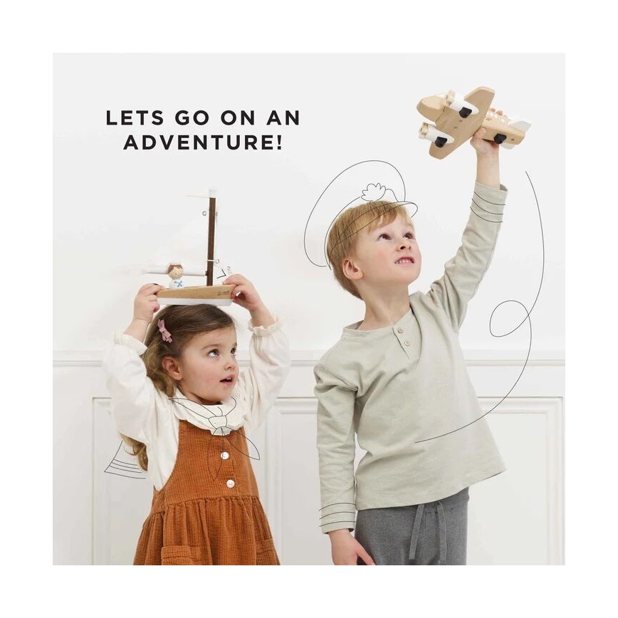Le Toy Van - Holzflugzeug