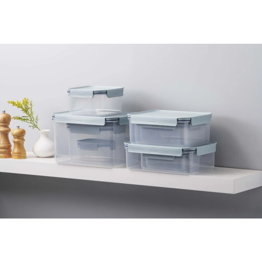 Lebensmittelbehälter CLASSIC PLUS 420 ml blau/klar