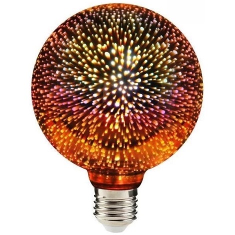 LED 3D Dekorative Glühlampe E27/2W/230V - Aigostar