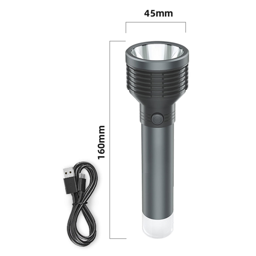 LED Akku-Taschenlampe LED/4,5W/3,7V 1200 mAh