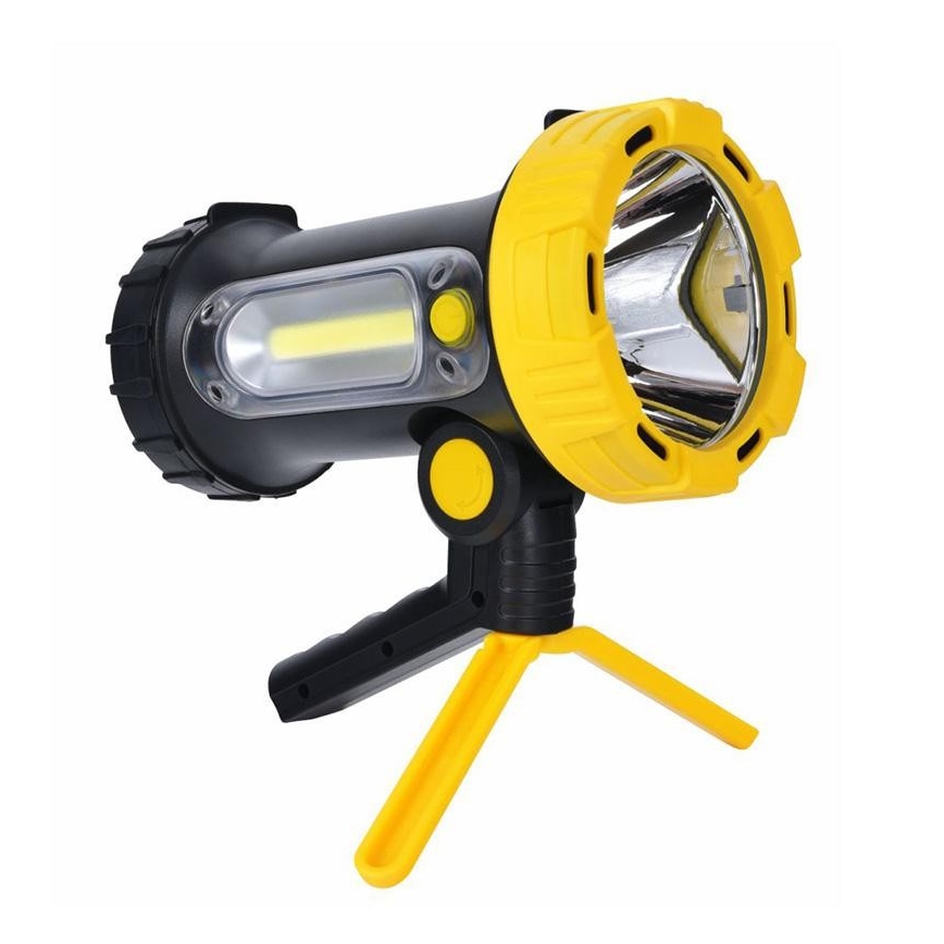 LED Wiederaufladbare Taschenlampe LED/5W/4000mAh + LED/3W