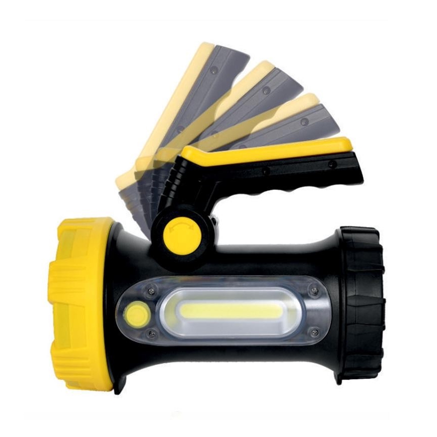 LED Wiederaufladbare Taschenlampe LED/5W/4000mAh + LED/3W