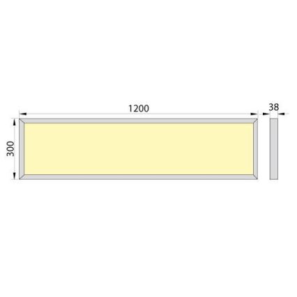 LED Anbaupaneel OREGA LED/40W/230V 4000K